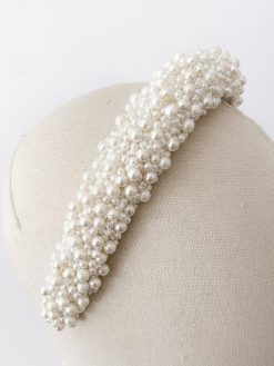 Diadema de perlas Allegra