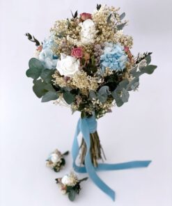 Ramo de flores preservadas - Blue
