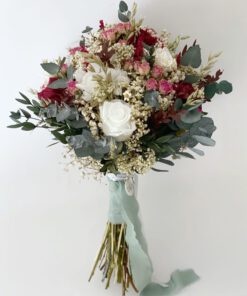 Ramo de flores preservadas - cereza