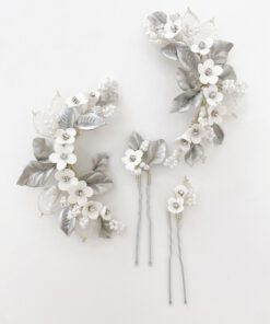 Apliques y horquillas de porcelana especial Novias - Hairslide