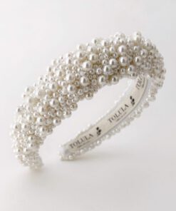 Diadema de perlas para novia Allegra