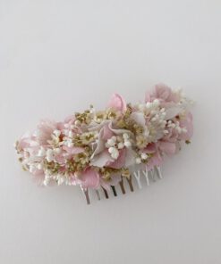 Tocado de flores preservadas Nona